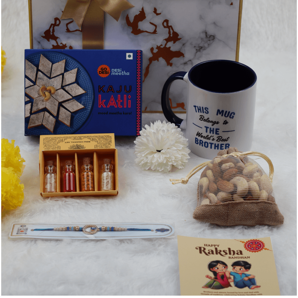 World’s Best Brother Rakhi Hamper