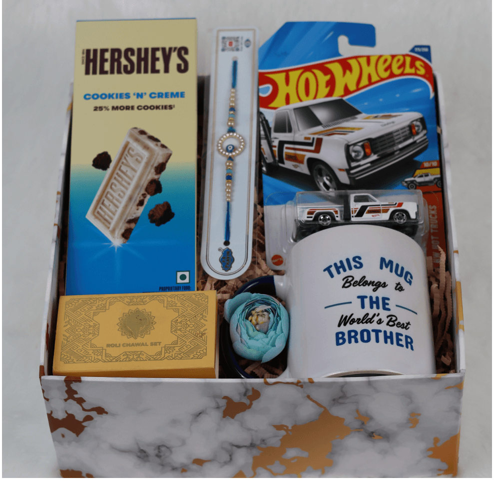 Hot Wheels Rakhi Hamper