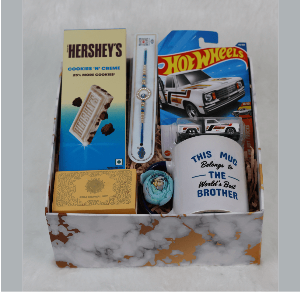 Hot Wheels Rakhi Hamper