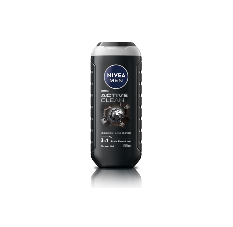 Nivea Active Clean Body Wash And Shower Gel (250ml)