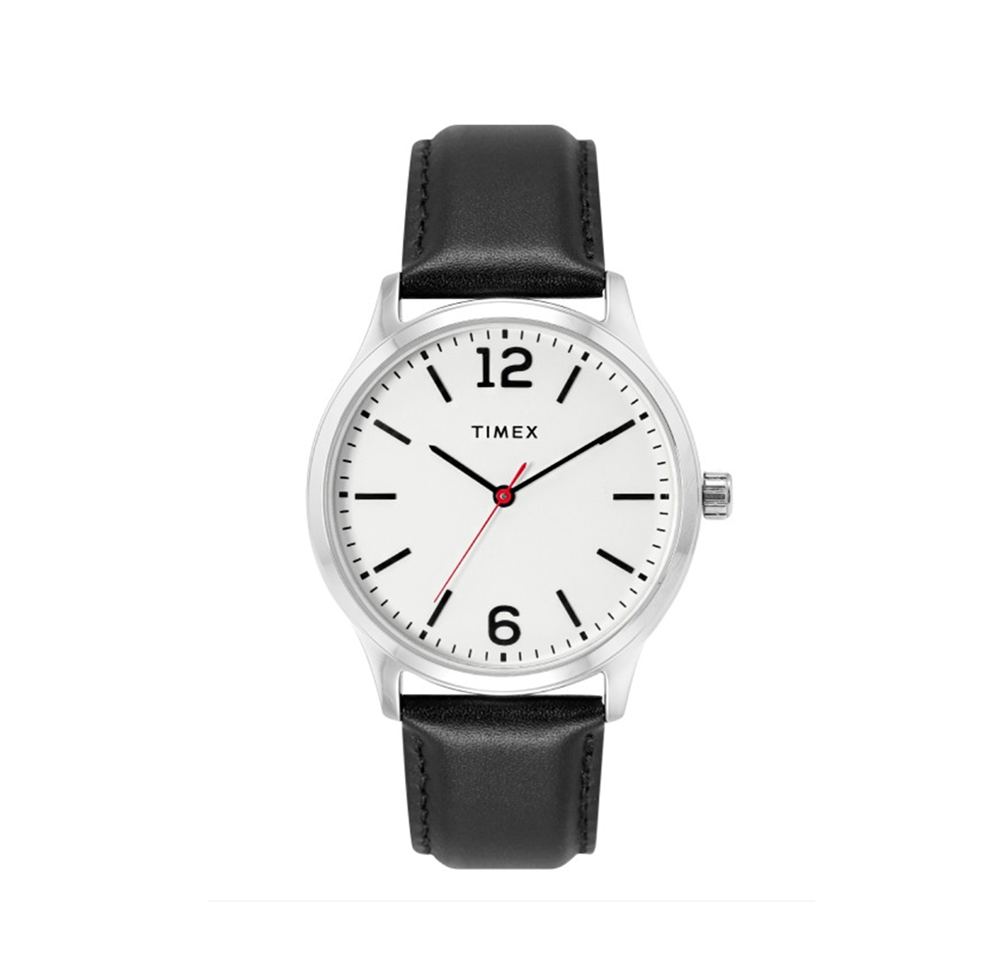 Timex Men Dial & Leather Straps Analogue Watch
