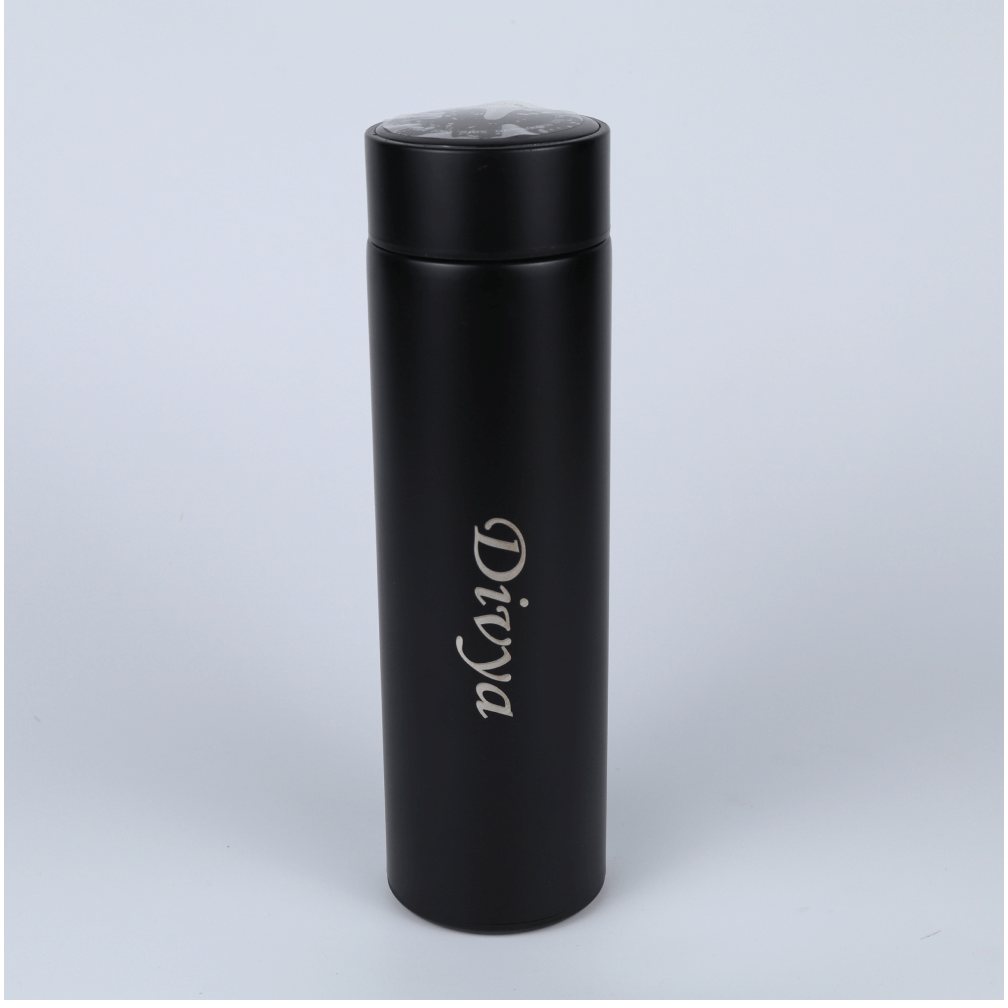 Black Temperature Bottle