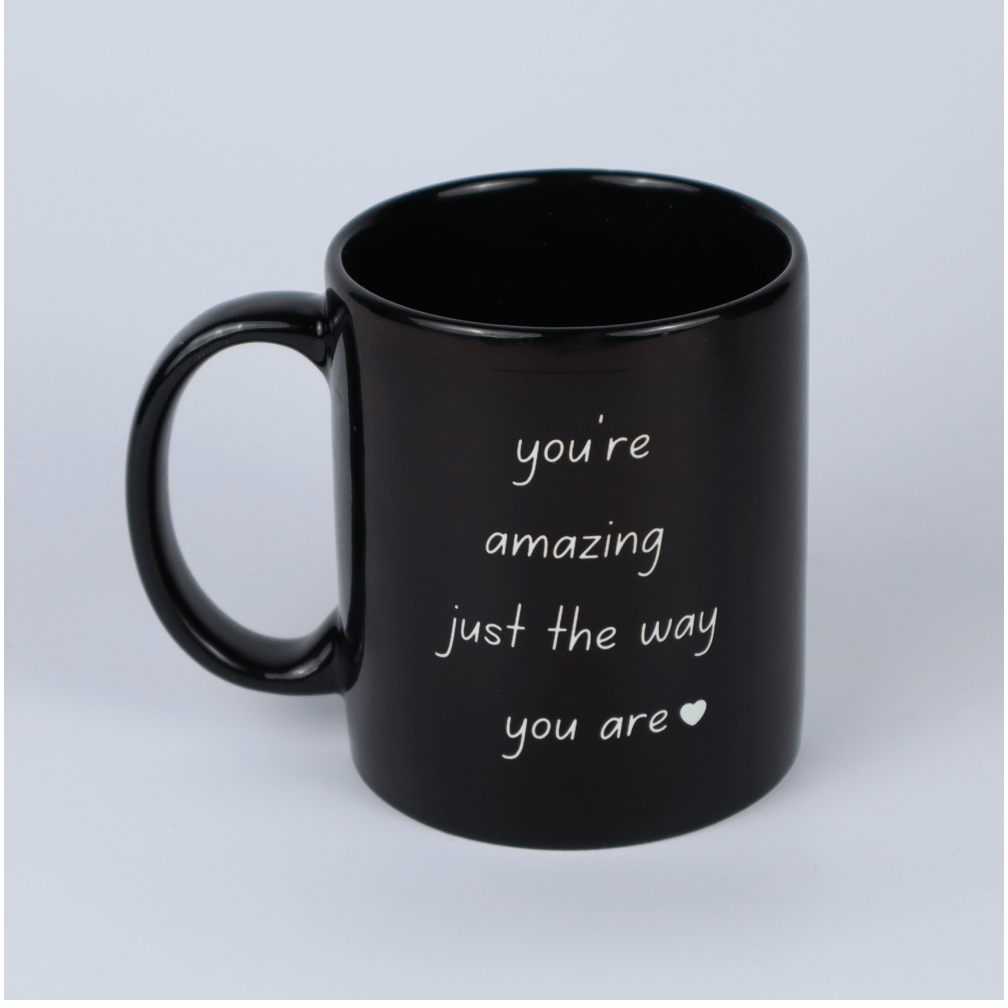 Black Customised Mug
