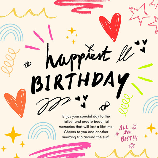 Birthday greeting card