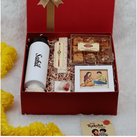 Personalized Rakhi Gift Hamper for Brother