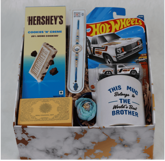 Hot Wheels Rakhi Hamper