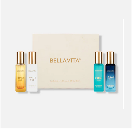 Bella Vita Organic Luxury Set of 4 Perfume - 20ml each