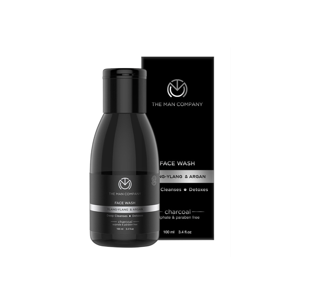THE MAN COMPANY Charcoal Face Wash, 100 ml