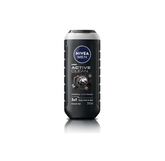 Nivea Active Clean Body Wash And Shower Gel (250ml)