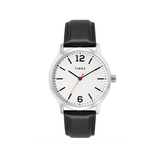Timex Men Dial & Leather Straps Analogue Watch