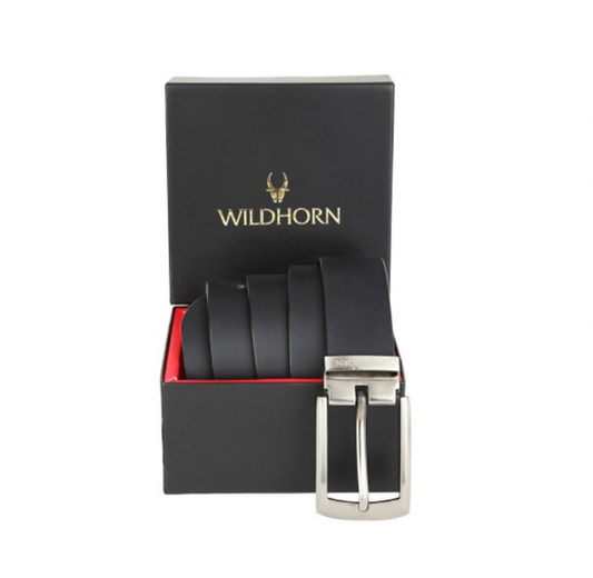 WildHorn Men Brown 100% Pure Genuine Leather Formal Belt