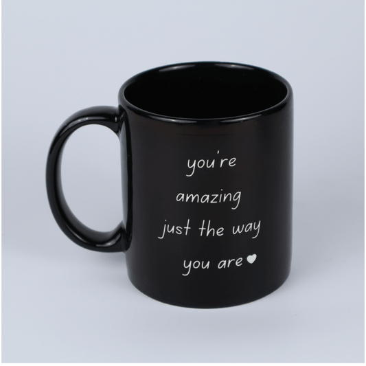 Black Customised Mug