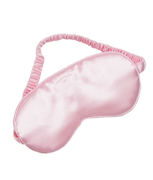 Premium Satin Eye Mask Pink